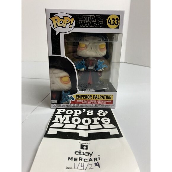 Funko Pop! Star Wars: Emperor Palpatine 433 Vinyl Figure Brand new - Picture 1 of 7